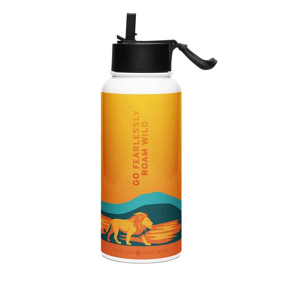 Safari Sunset - Stainless Steel Water Bottle product image (2)