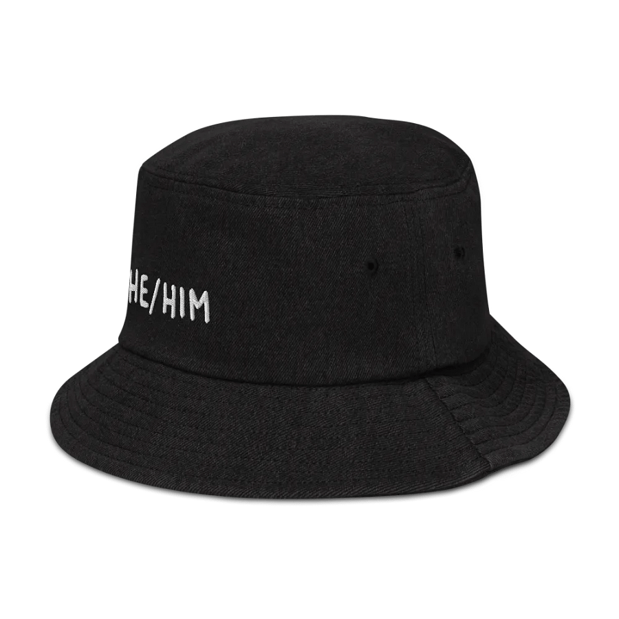 He/Him Bucket Hat product image (5)