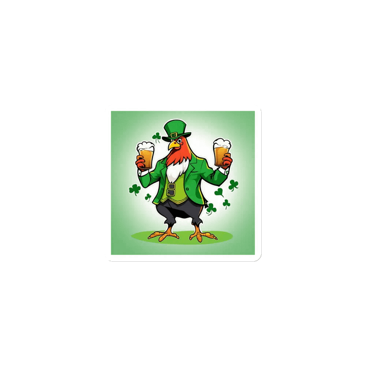 Luck of the Irish Rooster Magnet Set product image (1)