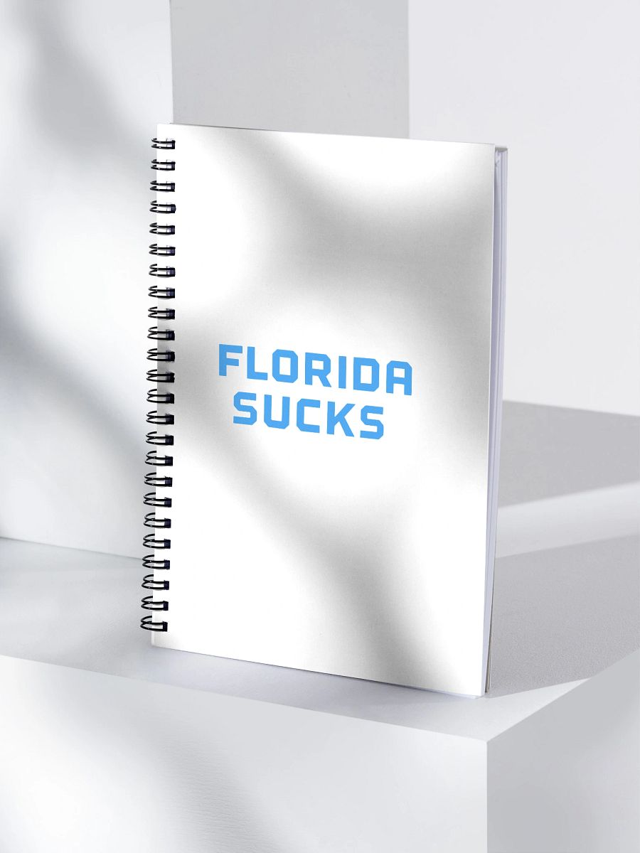 Florida Sucks Spiral Notebook product image (4)