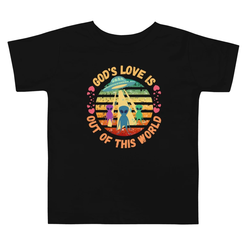 God's Love Is Out Of This World Toddler T-Shirt product image (7)