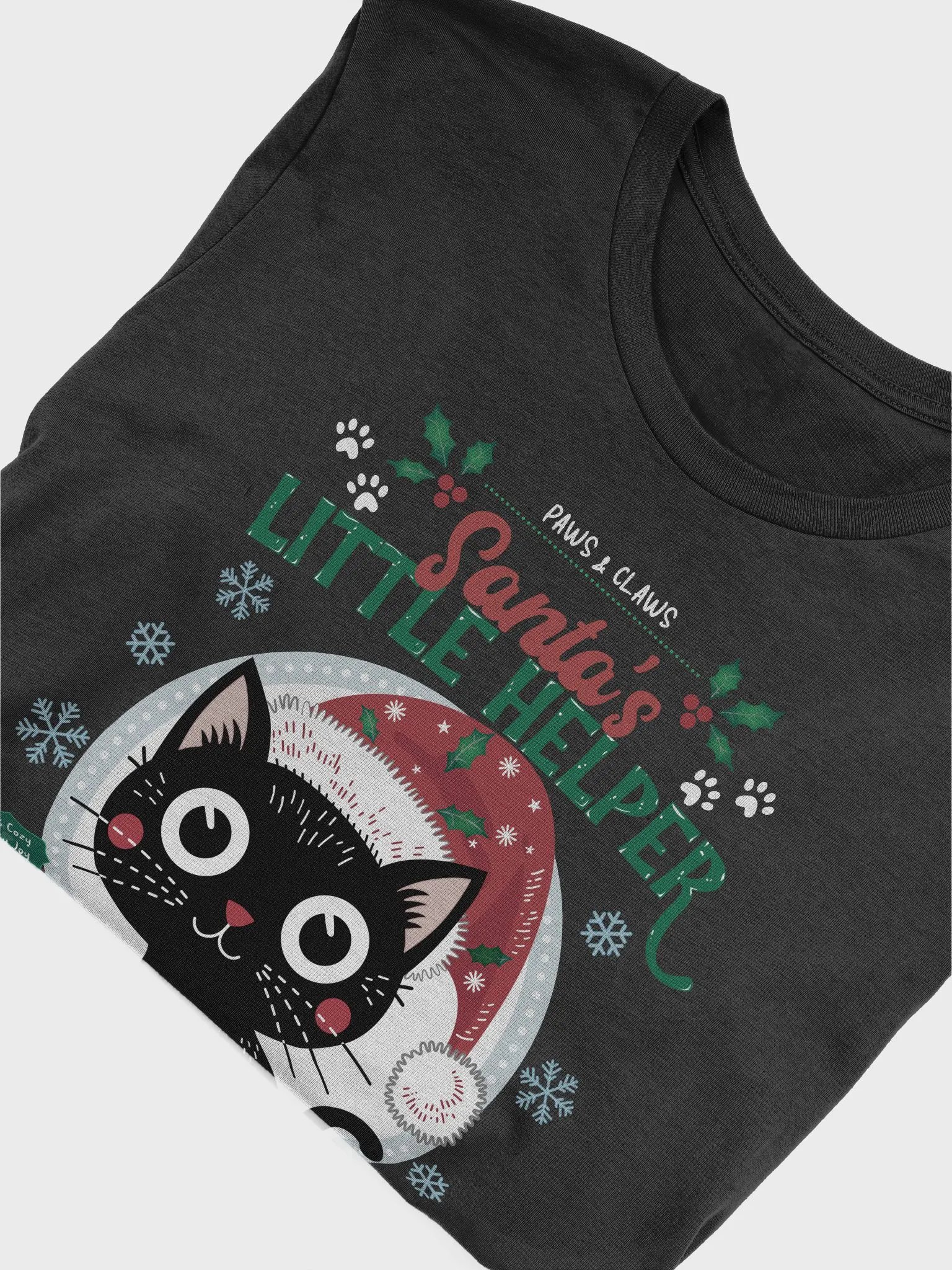 Santa's Little Helper T-Shirt -Dark colors product image (1)