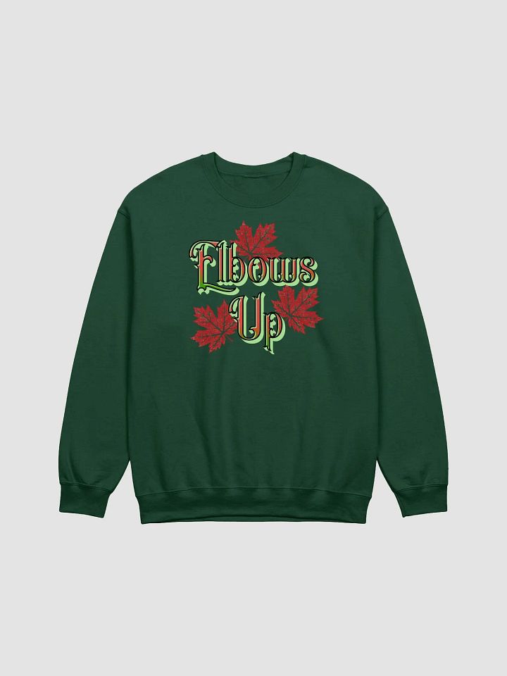 Elbows Up Maple Leaf Canada Crewneck product image (5)
