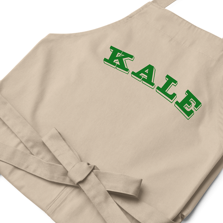 Kale Cotton Twill Apron product image (2)