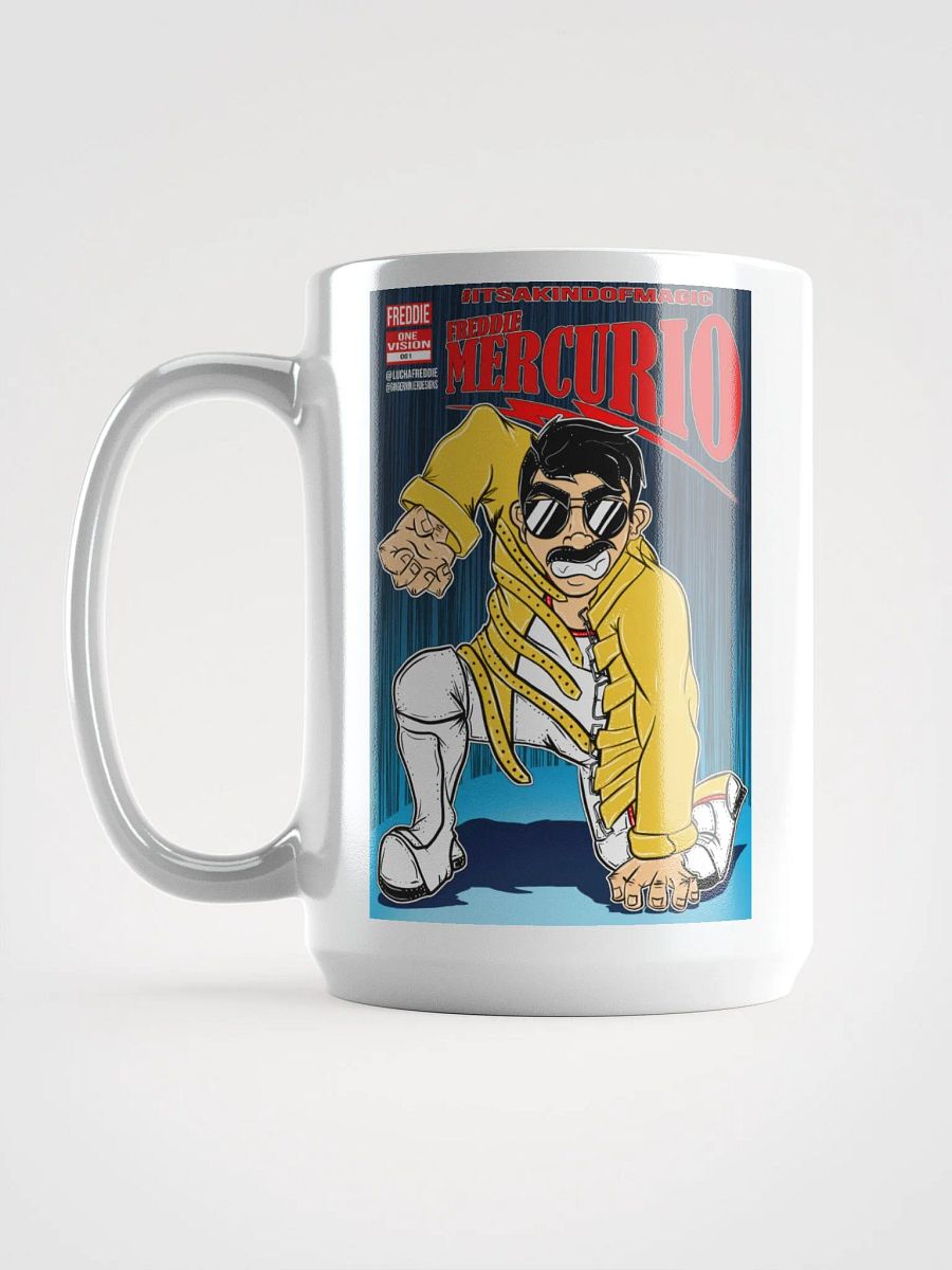 LuchaFreddie superhero landing mug product image (6)