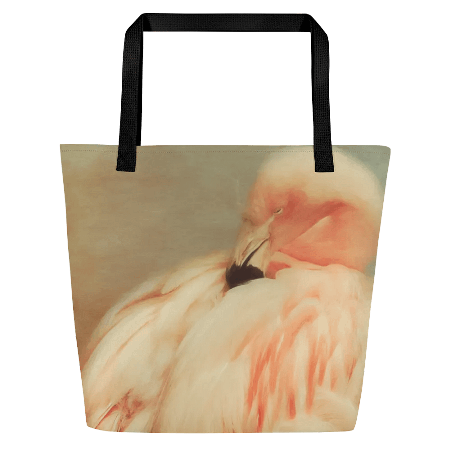 Pink Flamingo Paradise Tote Bag product image (1)