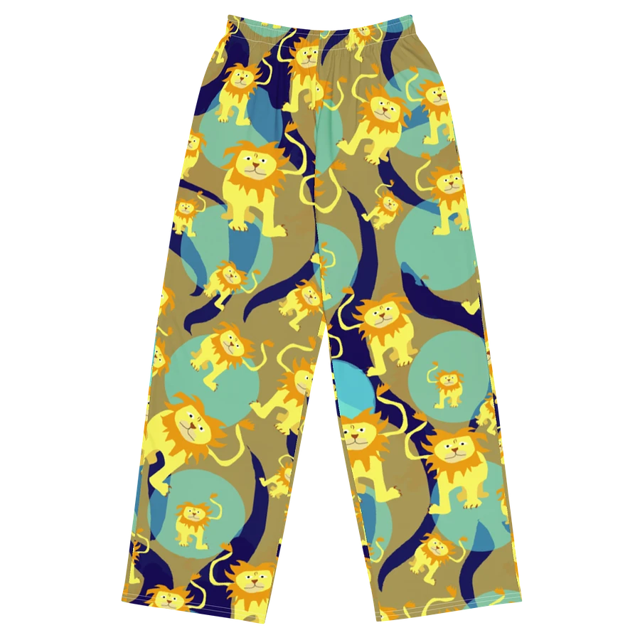 Lion Pattern Wideleg Pants product image (2)