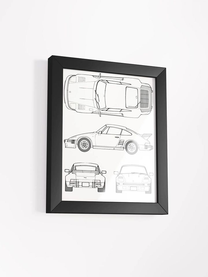 Framed Sports Car Poster product image (2)