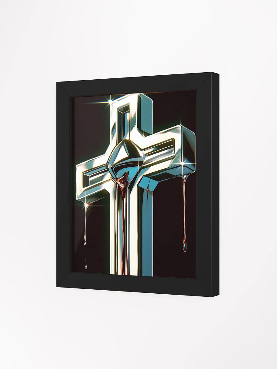Metallic Cross Framed Poster product image (33)