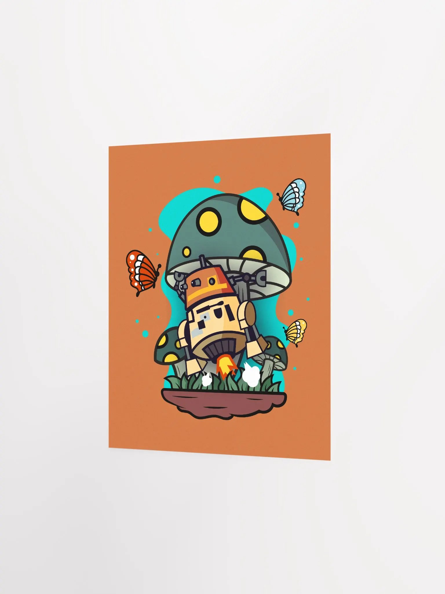 War and Mushrooms Poster Print product image (8)