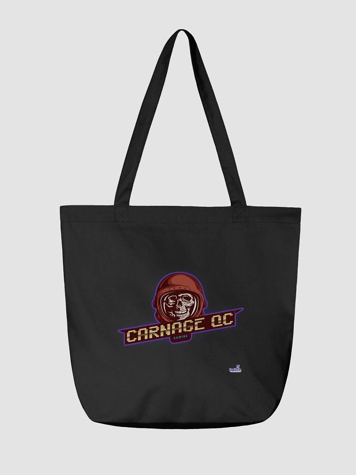 CARNAGE QC Gaming Skull Tote Bag product image (2)