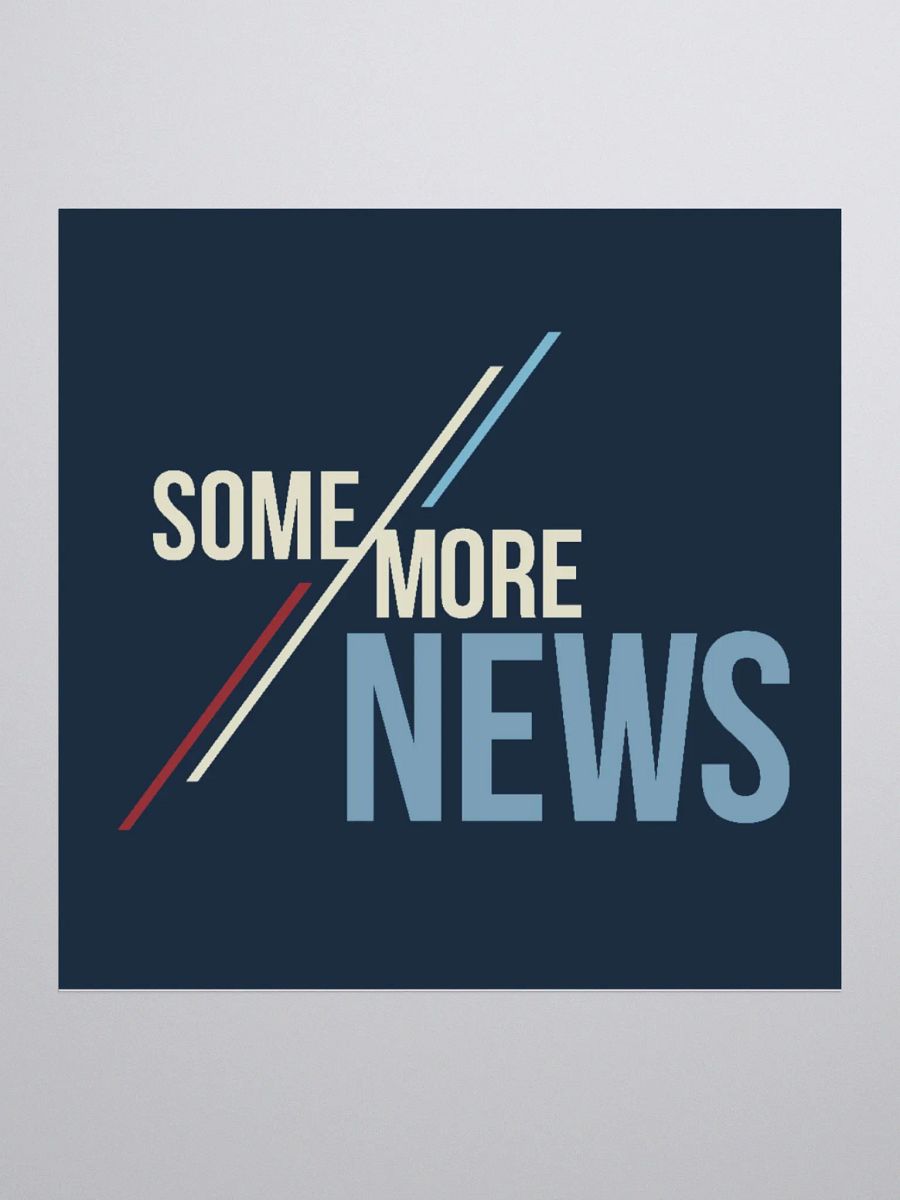 Some More News Stickers (Blue) product image (1)