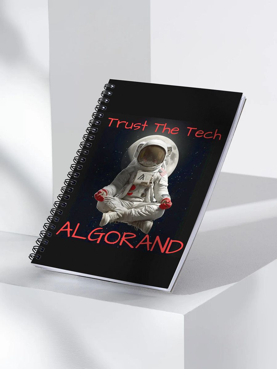 Algorand "Trust The Tech" Spiral Notebook product image (3)