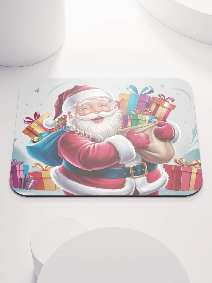 Festive Santa Mouse Pad product image (1)