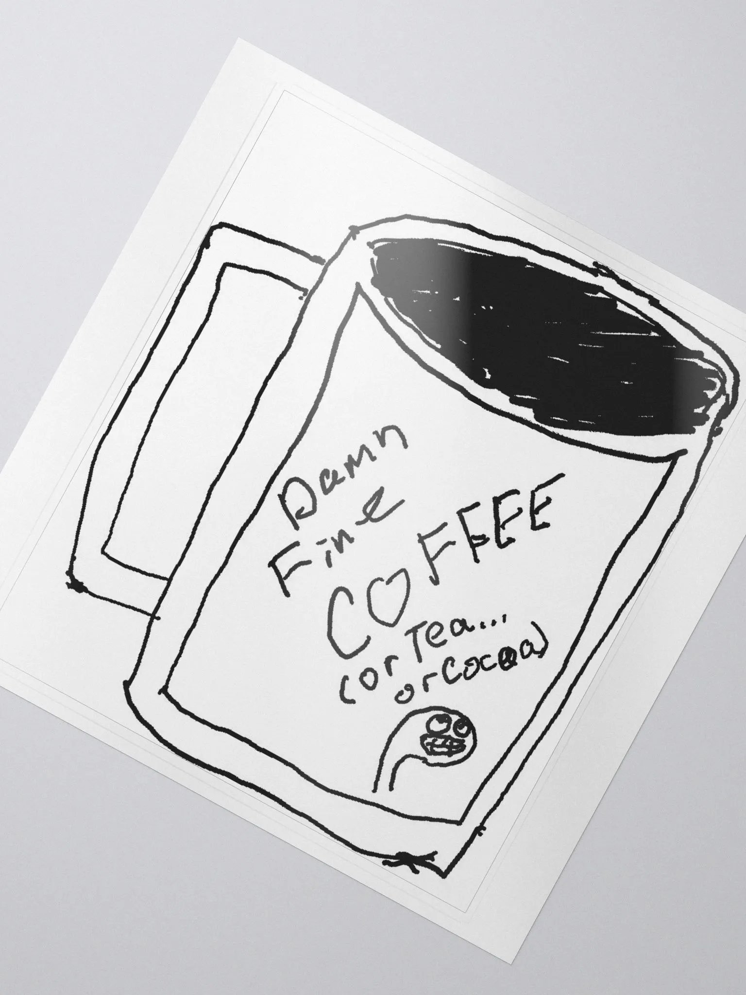 D-mn Fine Coffee (etc) sticker product image (2)