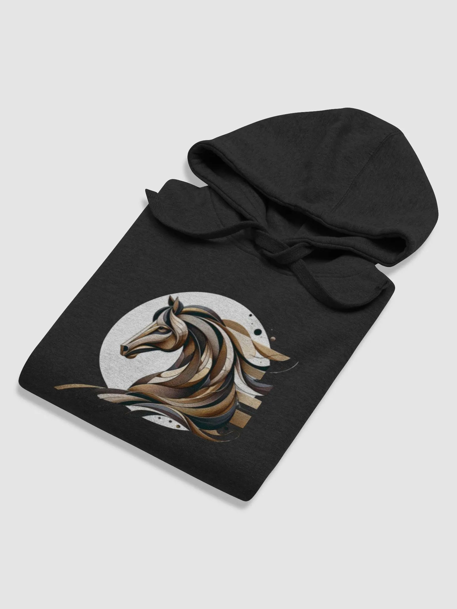 Stylized Equine Elegance Hoodie product image (30)