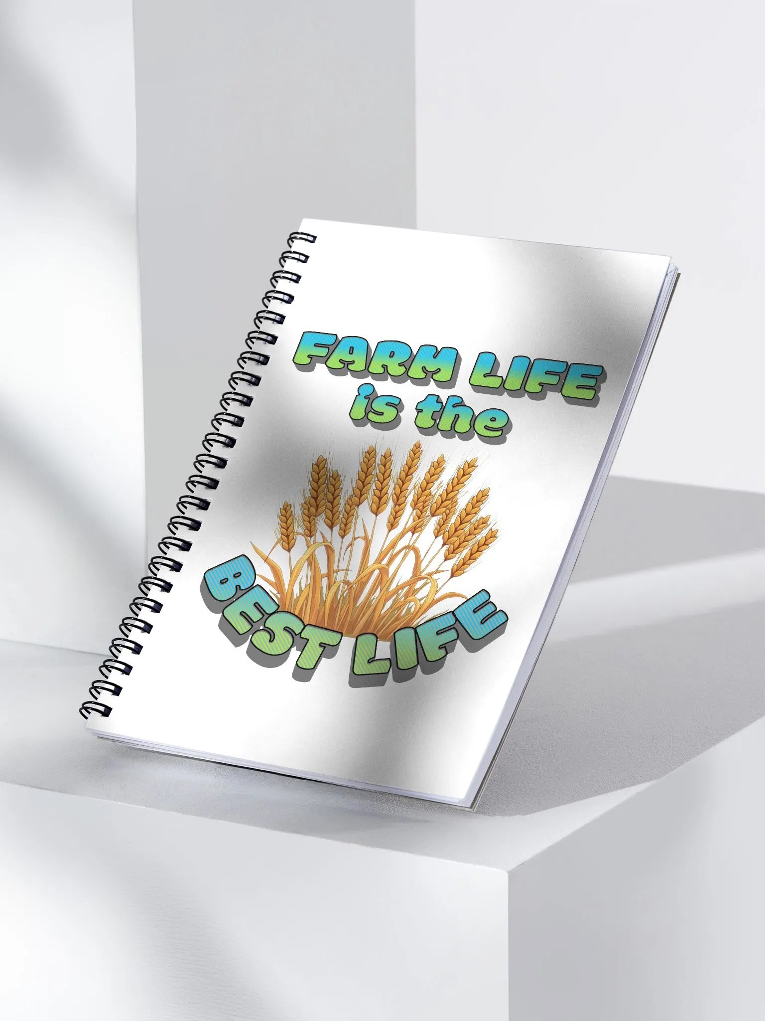 Farm Life Is The Best Life Spiral Notebook product image (3)