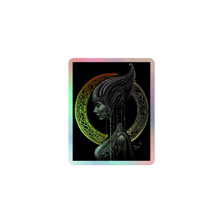 Luna Holographic Sticker product image (1)