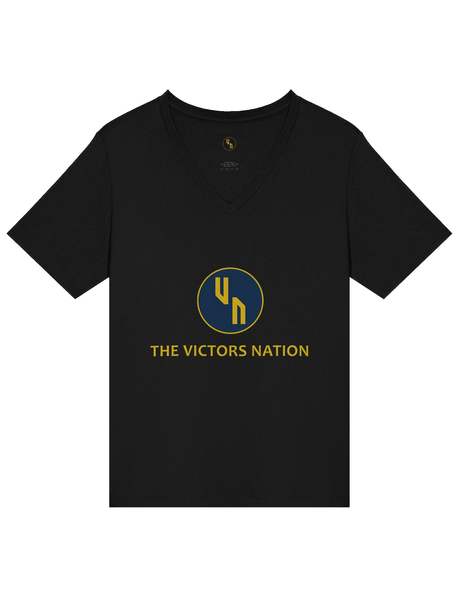 Black VN Relaxed V-Neck Tee (Women's) product image (3)