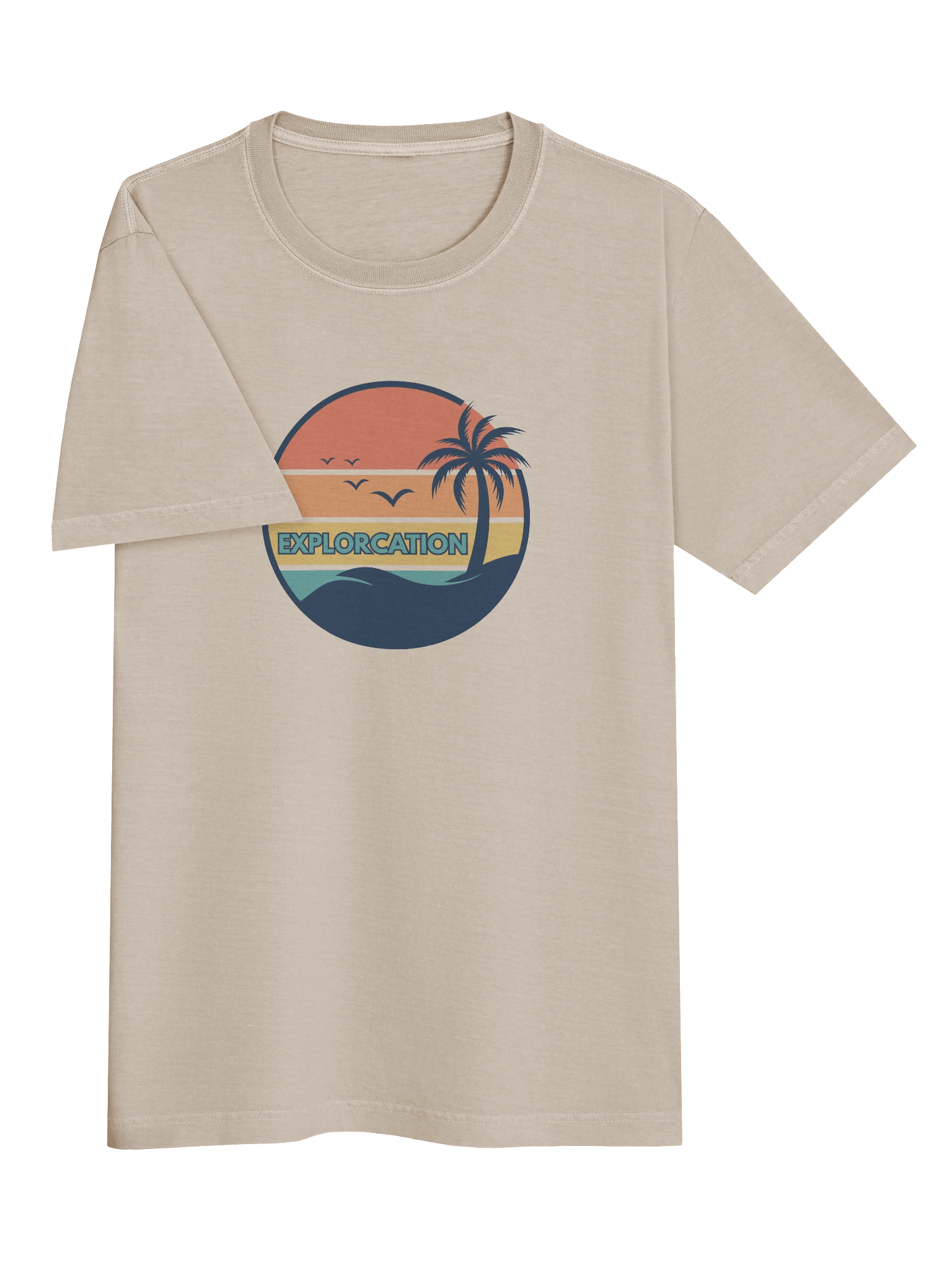 Retro Sunset Oversized T-Shirt product image (5)