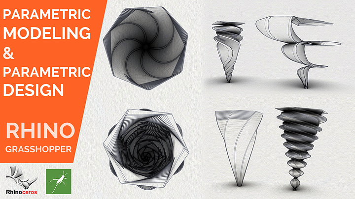 Polygonal Tower Parametric Facade Design Grasshopper Rhino Files Download product image (1)