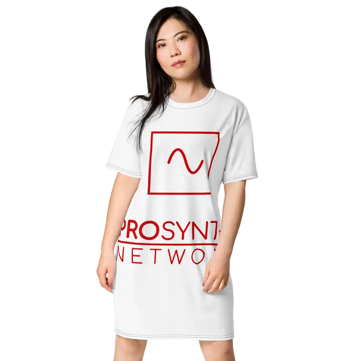 Pro Synth Network All-Over Dress - White product image (1)