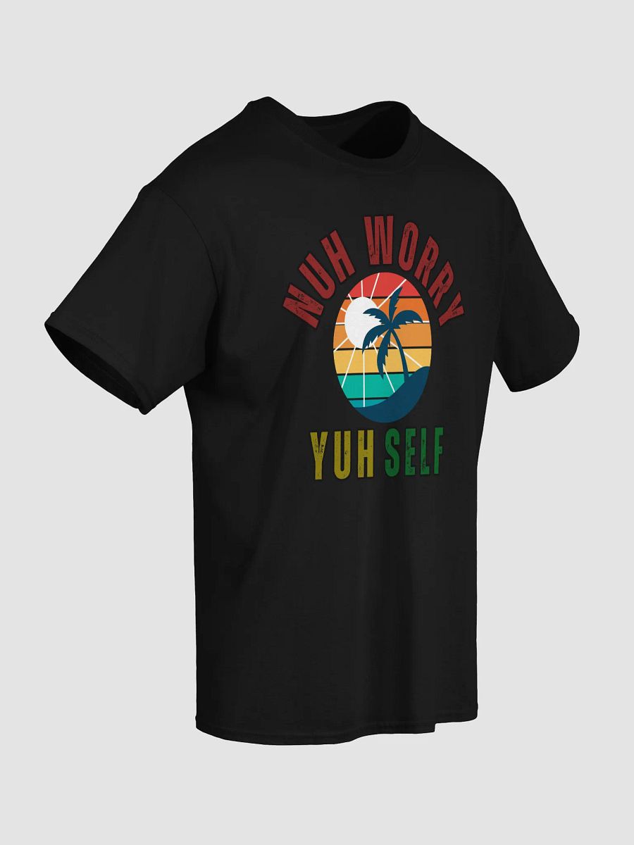 Nuh Worry Yuh Self Tee – Island Calm & Confidence product image (3)