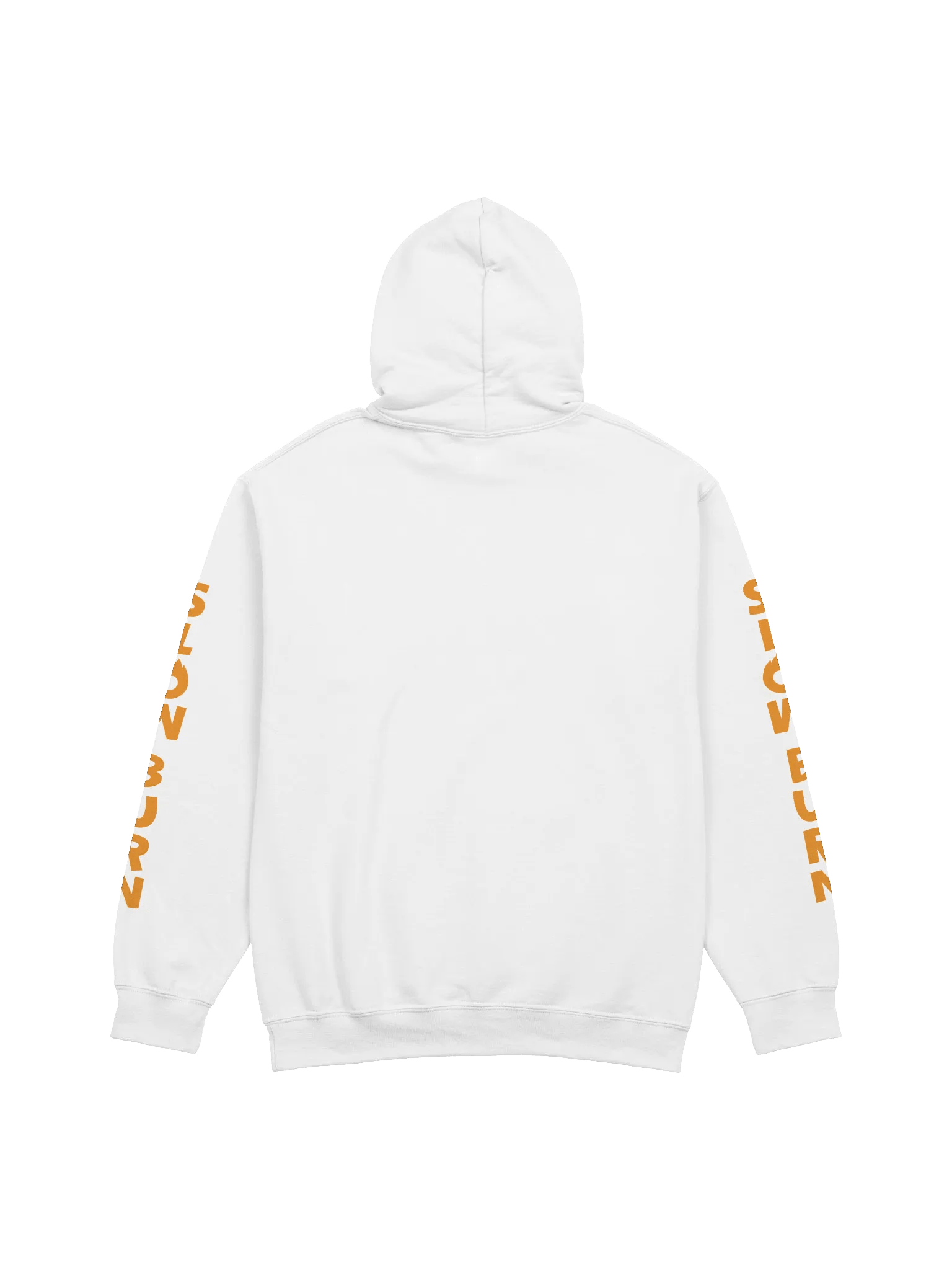 Slow Burn Speciality Hoodie - Orange Text product image (3)