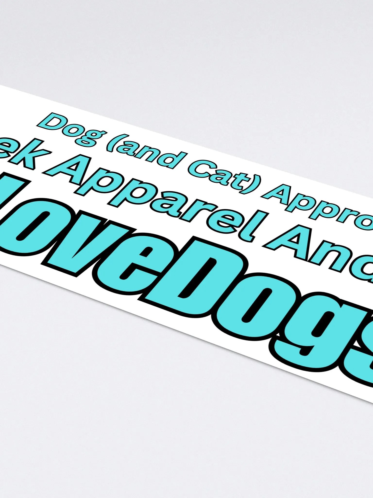 Geeks Love Dogs Bumper Sticker product image (4)