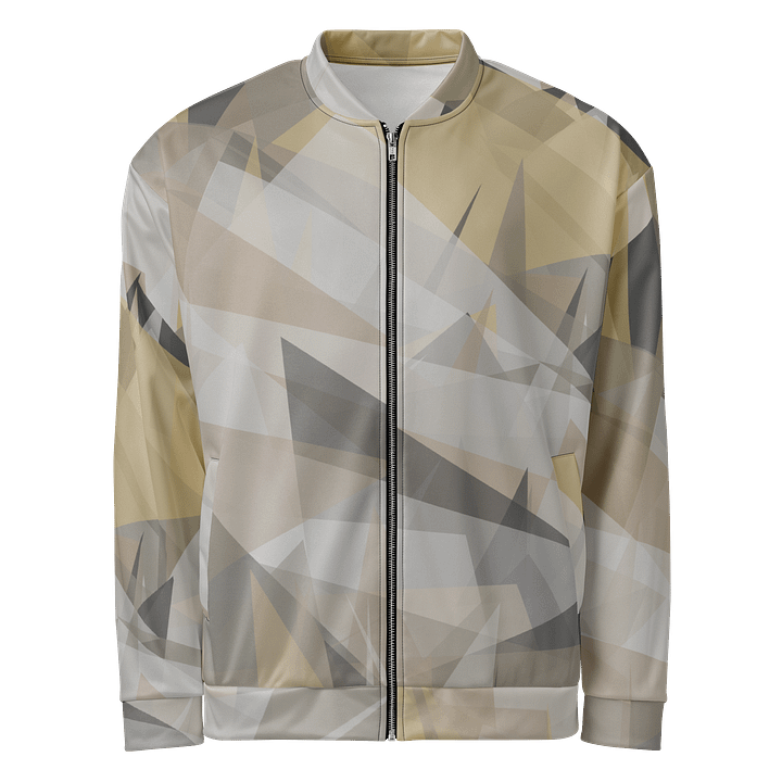 Geometric Fusion Custom Bomber Jacket product image (1)