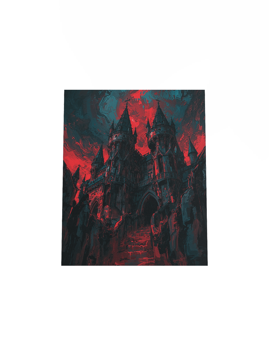 The Blood Sky Citadel Matte Poster product image (28)