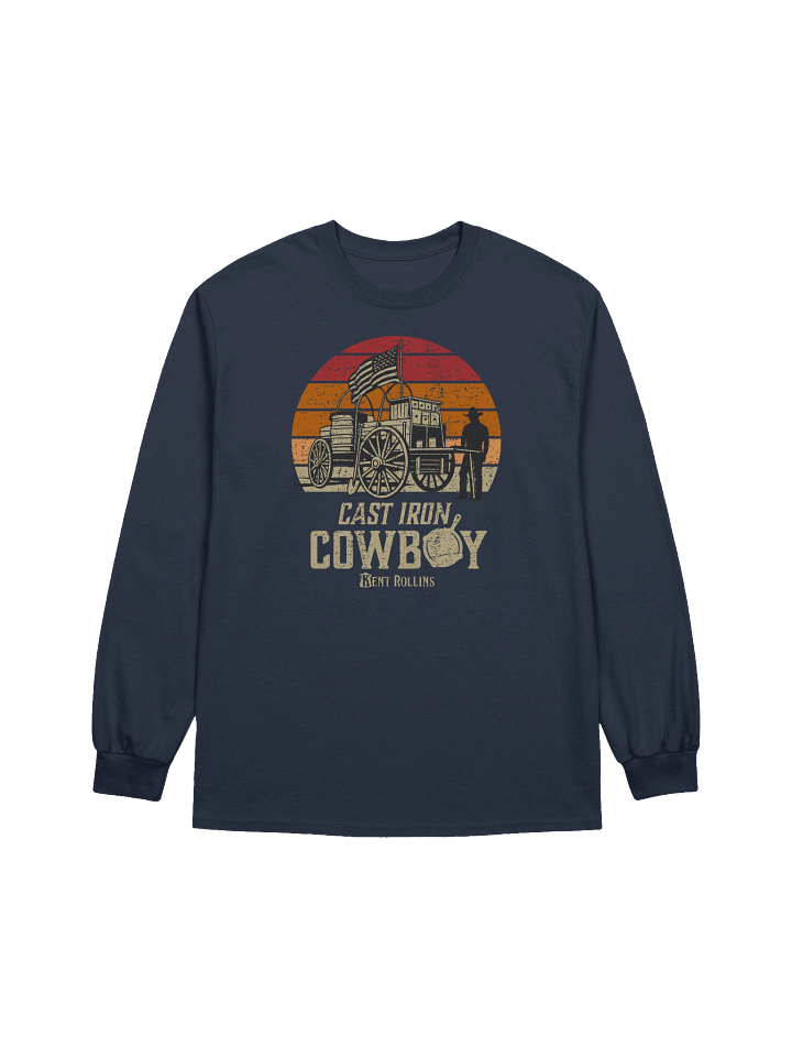 Cast Iron Cowboy Long Sleeved T-Shirt product image (1)