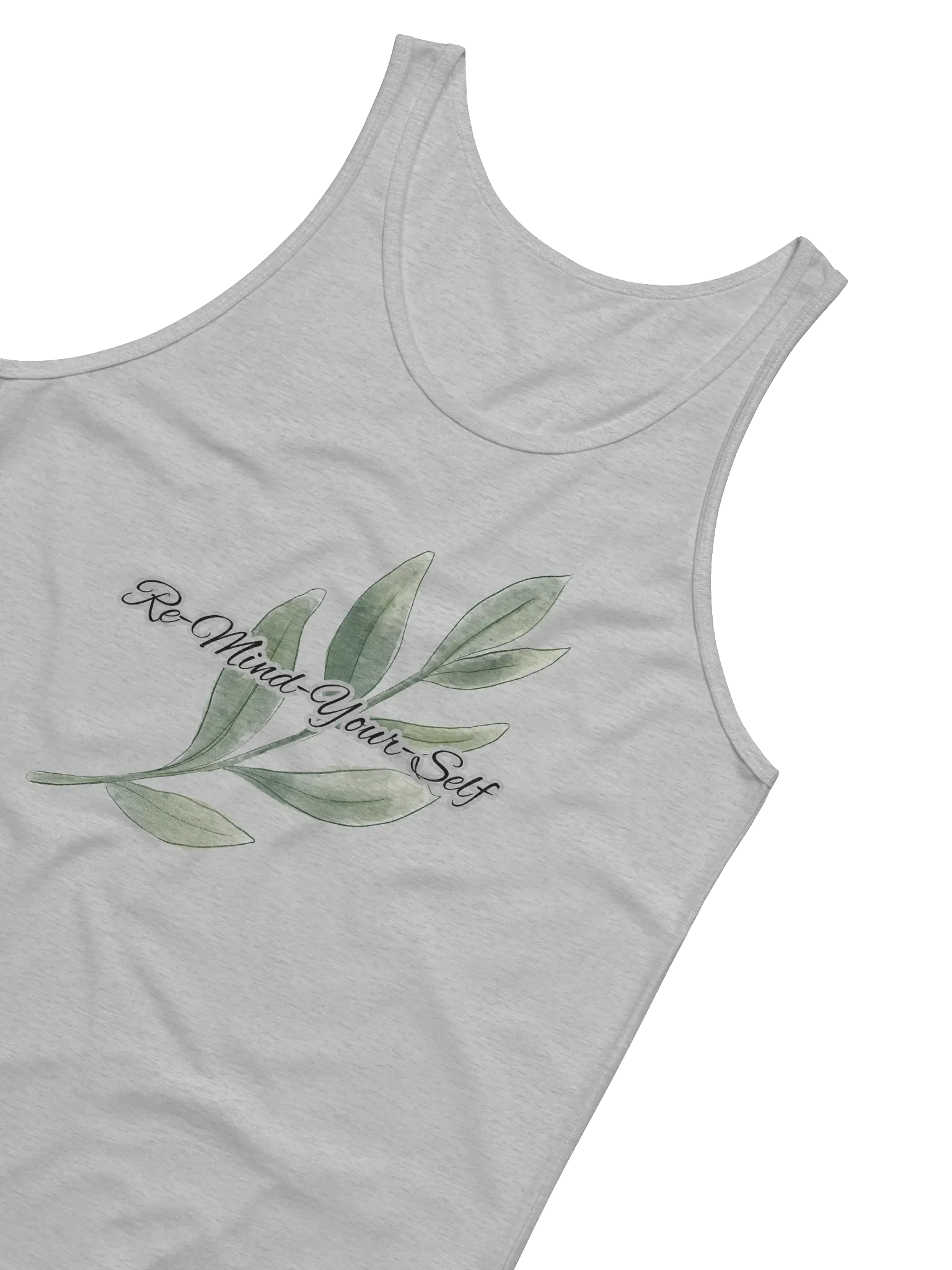 Re-Mind-Your-Self Leafy Branch Jersey Tank product image (4)