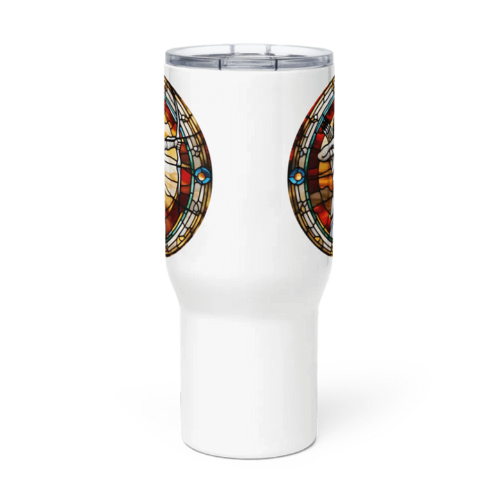 Spiritual Sagittarius - Unique Travel Mug Design - Circle Energy product image (2)