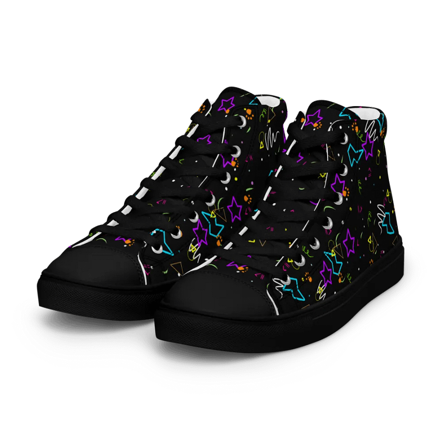 Security Breach Print Women's High Tops product image (7)