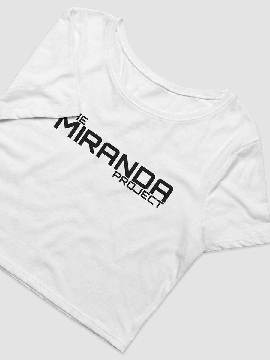 The Miranda Project Black Logo Women's Crop Top product image (3)