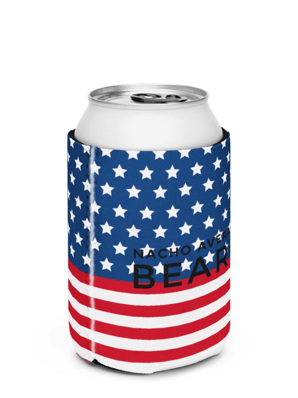Coozie Can Cooler (Design: Nacho Average Beard) product image (3)