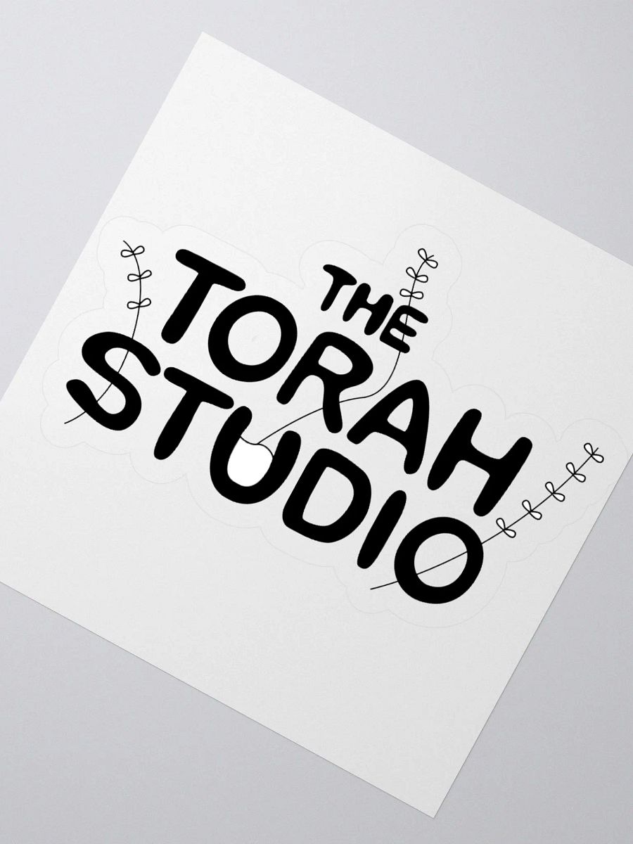 Torah Studio Black Sticker product image (6)