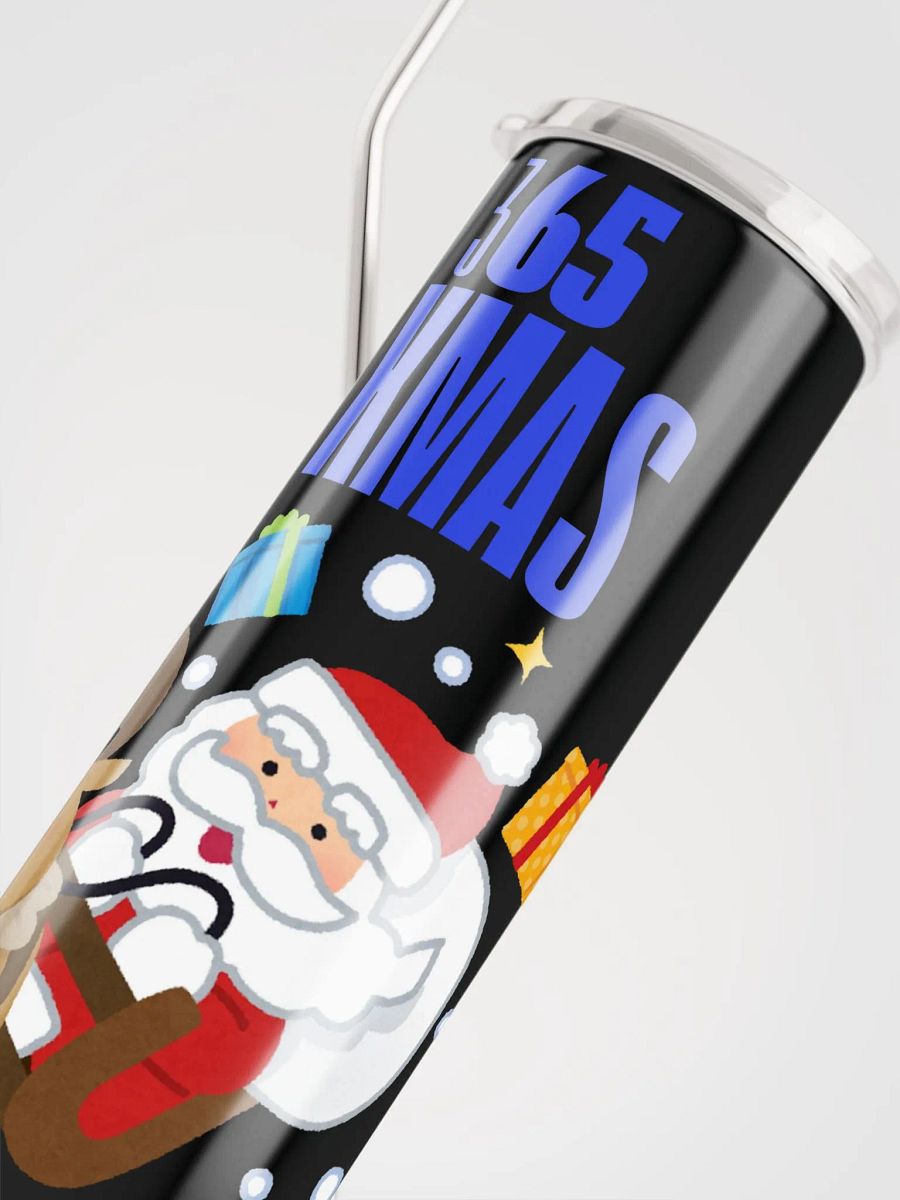 365 XMAS Stainless Steel Tumbler with Reusable Straw product image (1)