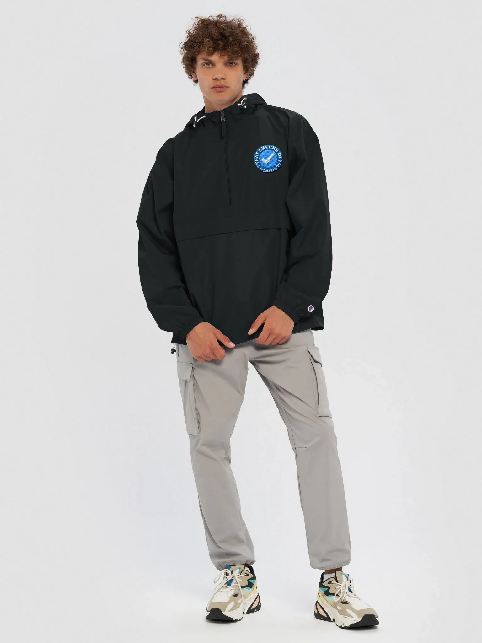 TCO Logo 1/4 Zip Hoodie product image (8)
