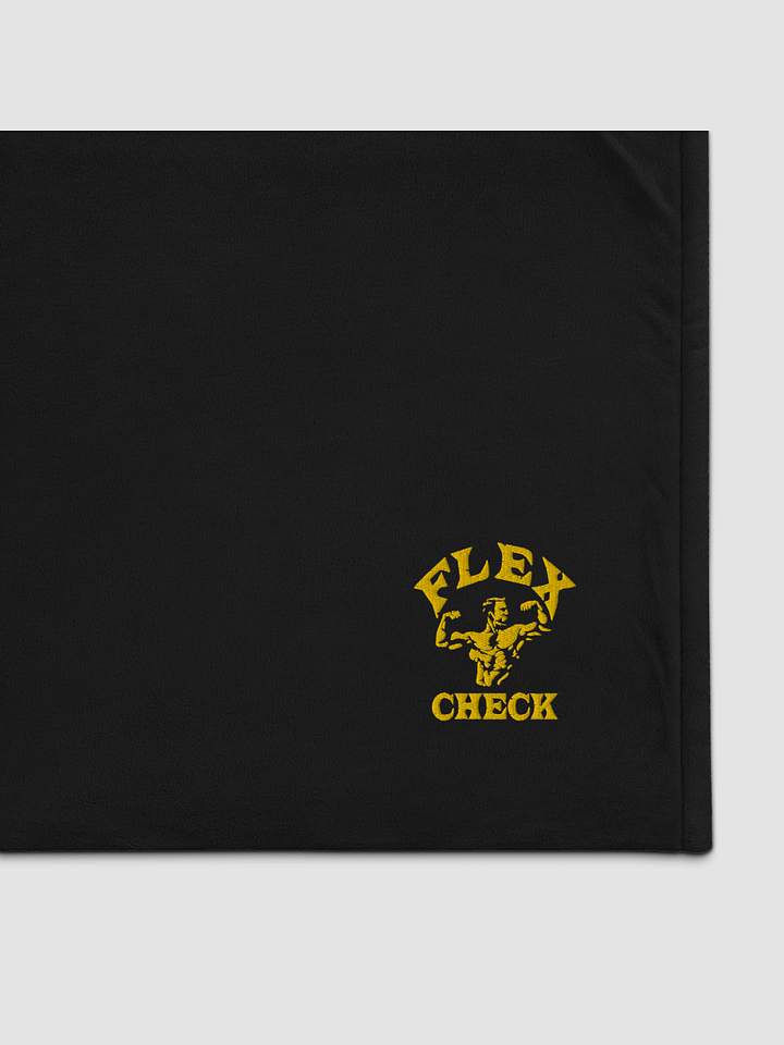 AuronSpectre FlexCheck Embroidered Premium Sherpa Blanket product image (1)
