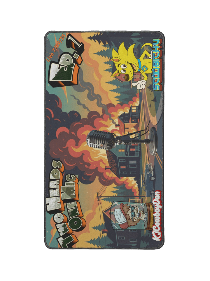 Two Heads Ep. 1 Gaming / Desk Mat product image (1)