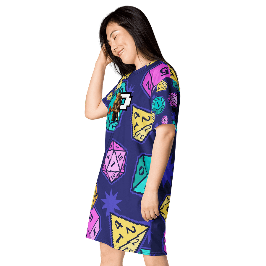 Patient PixelZ P Logo T-Shirt Dress (D20 Pixel Pop) product image (3)