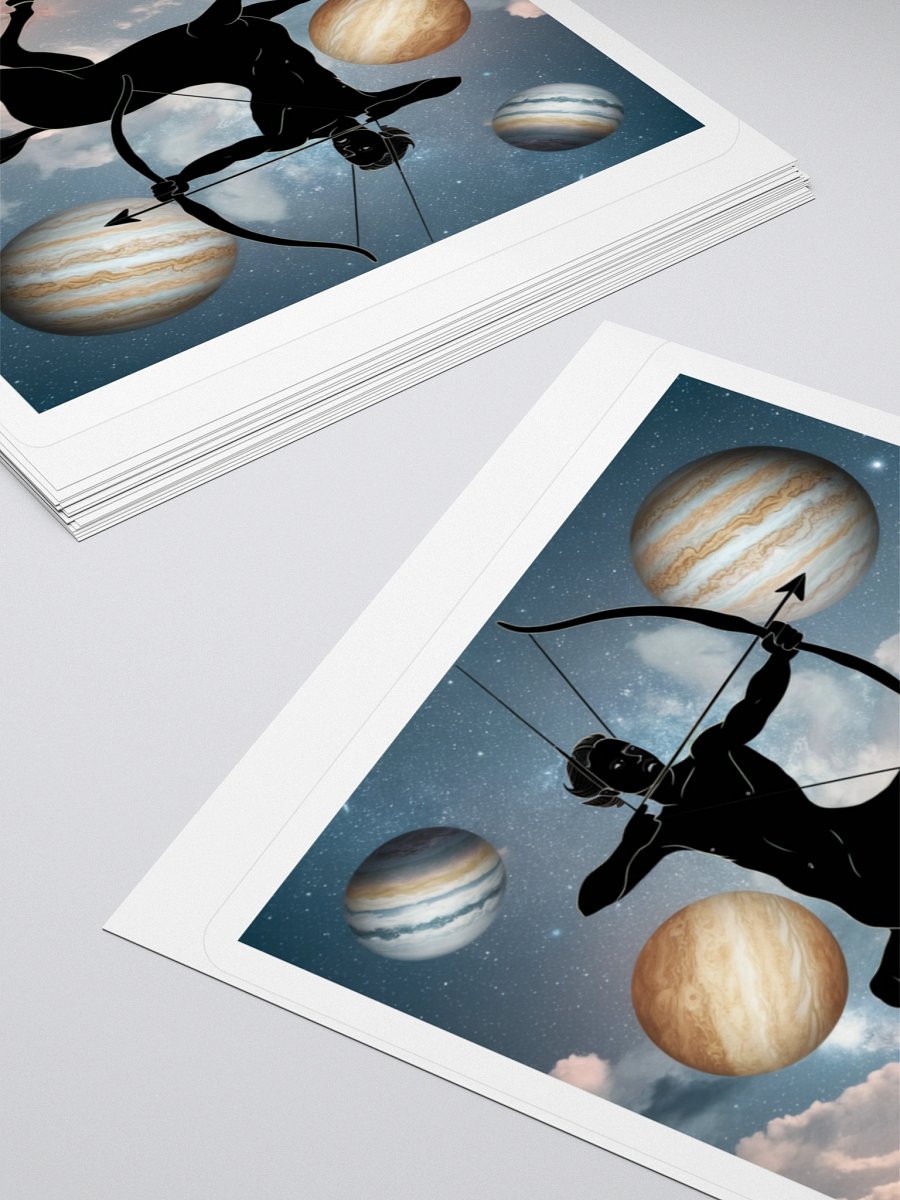 Exclusive Sagittarius Zodiac Sticker: Centaur Archer in Cosmic Sky - Perfect for Astrology Lovers and Gift-Giving! product image (11)