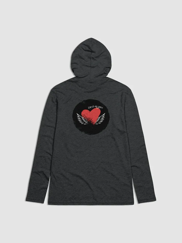 Love is my Genre Lightweight Hoodie product image (3)