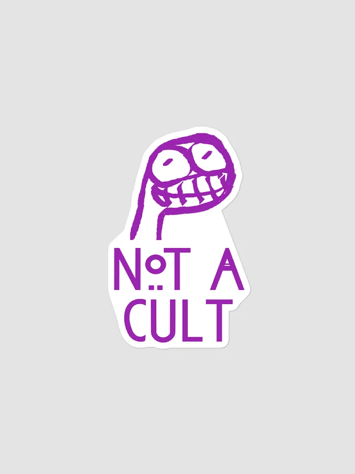 Not a Cult Sticker product image (1)