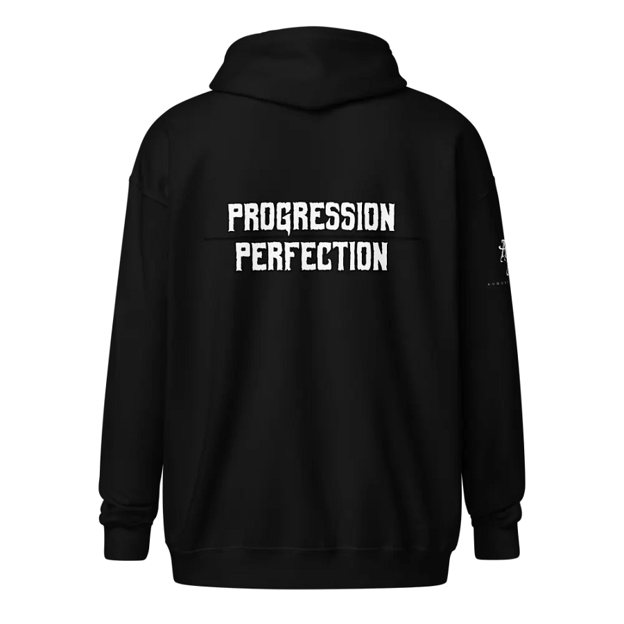 Progression Over Perfection Zip Up Hoodie product image (1)