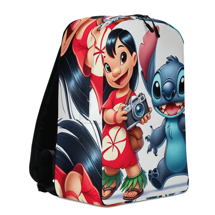 Lilo and Stitch Cheerful Adventure All-Over Print Backpack product image (8)