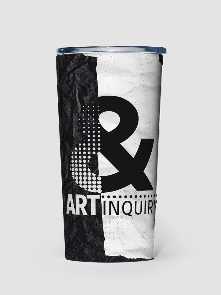 Art & Inquiry Torn Paper Stainless Steel Tumbler product image (1)