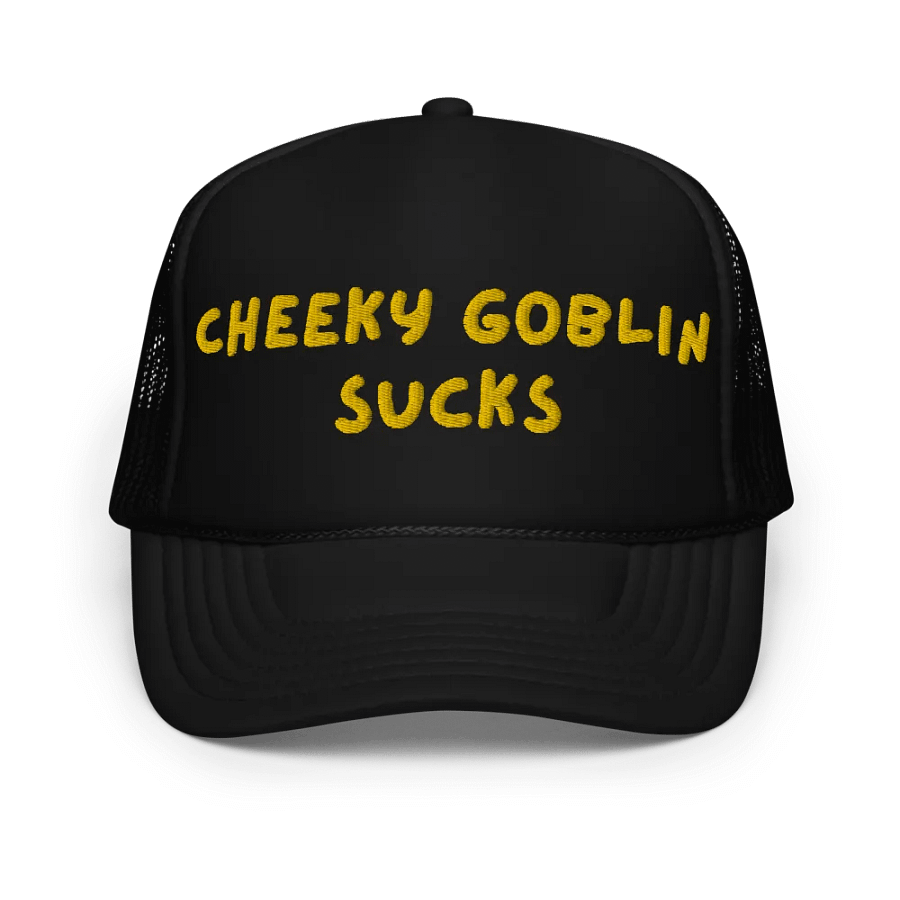 cheeky goblin sucks embroidered trucker hat product image (1)